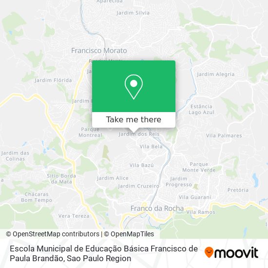 Escola Municipal de Educação Básica Francisco de Paula Brandão map