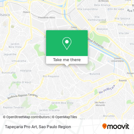 Tapeçaria Pro Art map