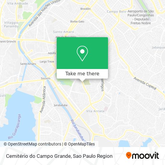 Cemitério do Campo Grande map