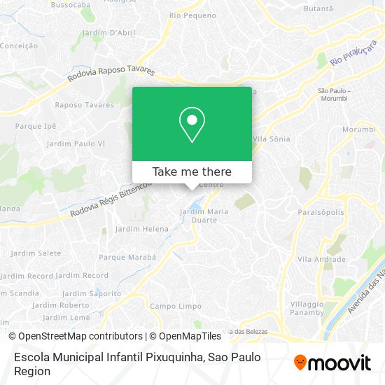 Escola Municipal Infantil Pixuquinha map