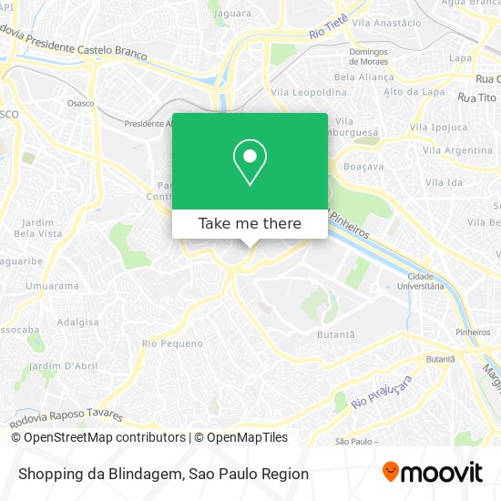 Shopping da Blindagem map