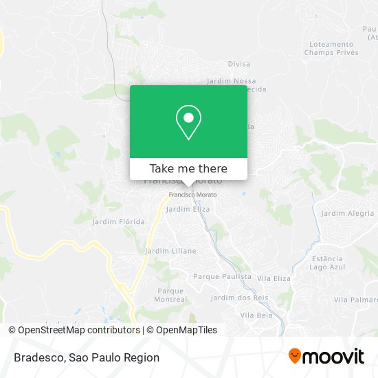 Bradesco map