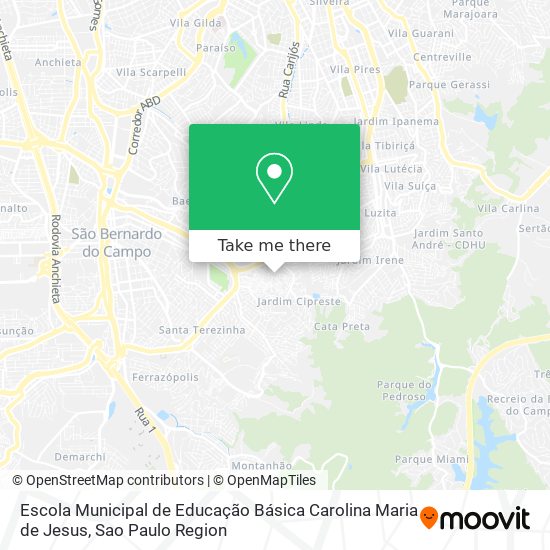 Escola Municipal de Educação Básica Carolina Maria de Jesus map