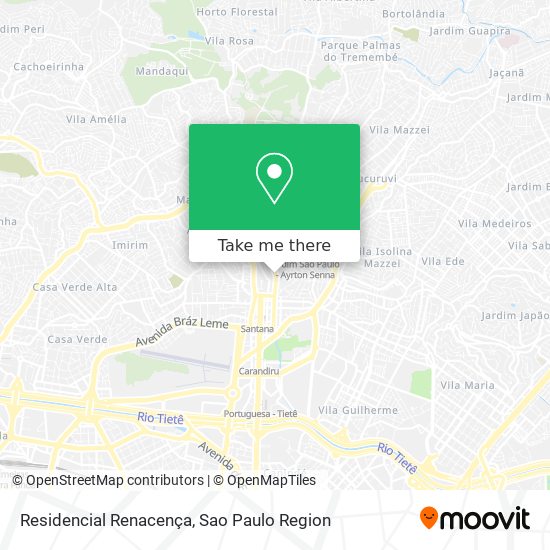 Mapa Residencial Renacença