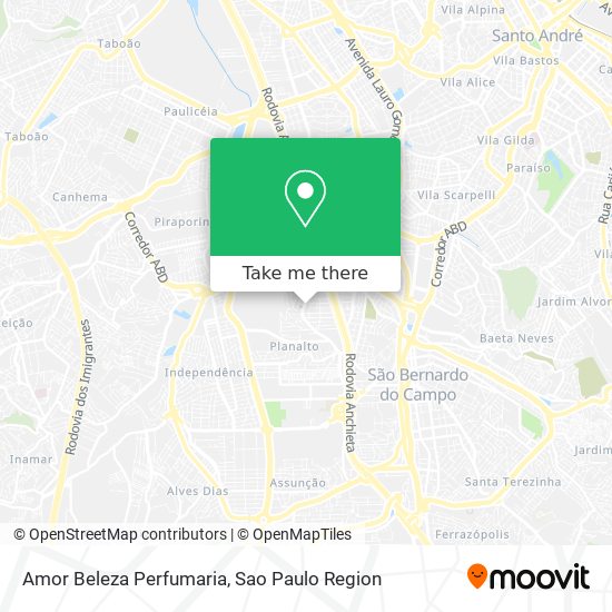 Amor Beleza Perfumaria map