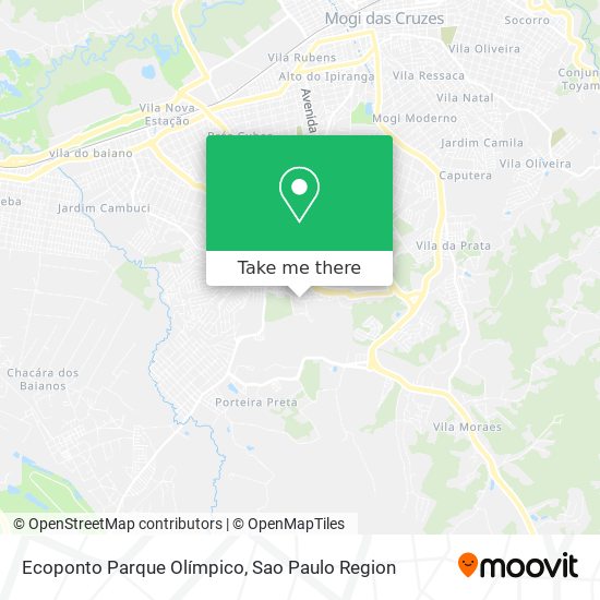 Ecoponto Parque Olímpico map