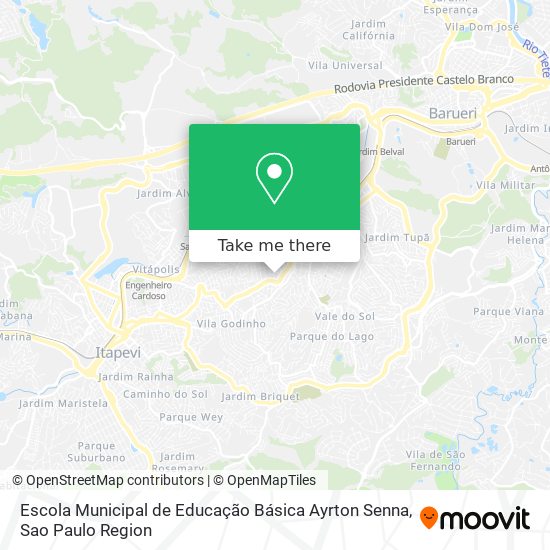 Escola Municipal de Educação Básica Ayrton Senna map
