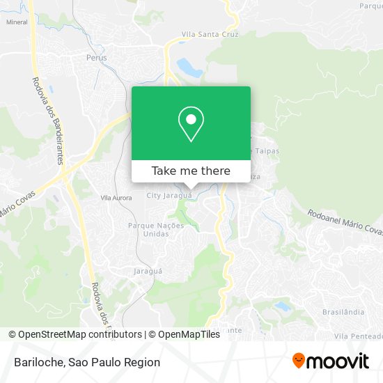 Bariloche map