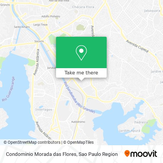 Condominio Morada das Flores map