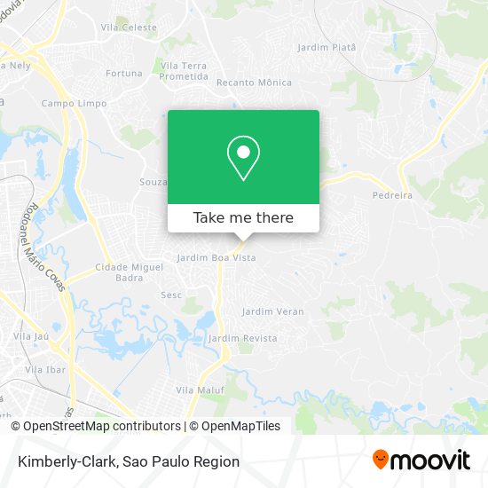 Kimberly-Clark map
