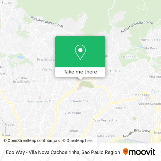 Eco Way - Vila Nova Cachoeirinha map