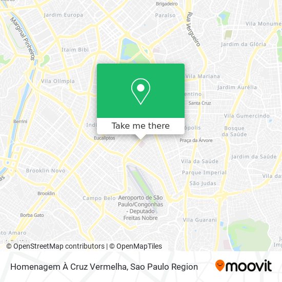 Mapa Homenagem À Cruz Vermelha