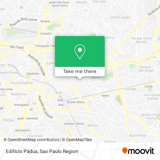 Edifício Pádua map