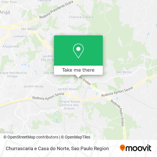 Churrascaria e Casa do Norte map