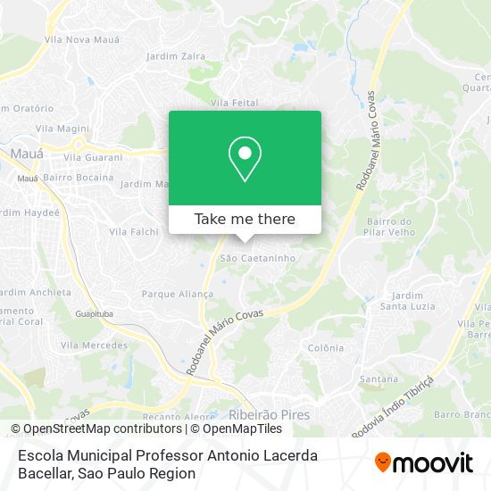 Escola Municipal Professor Antonio Lacerda Bacellar map