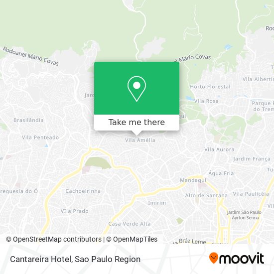 Cantareira Hotel map