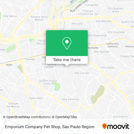 Mapa Emporium Company Pet Shop