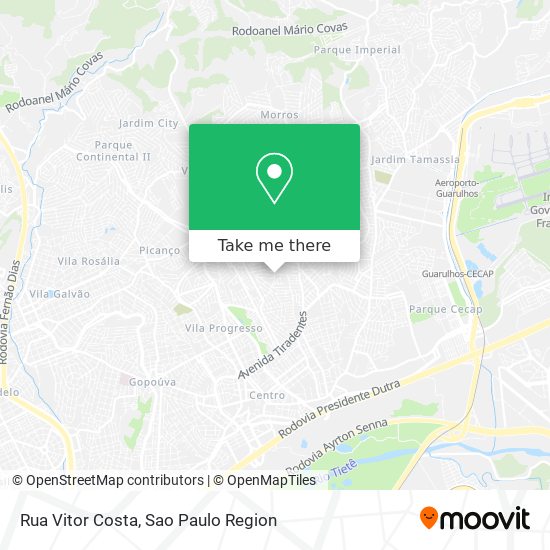 Rua Vitor Costa map