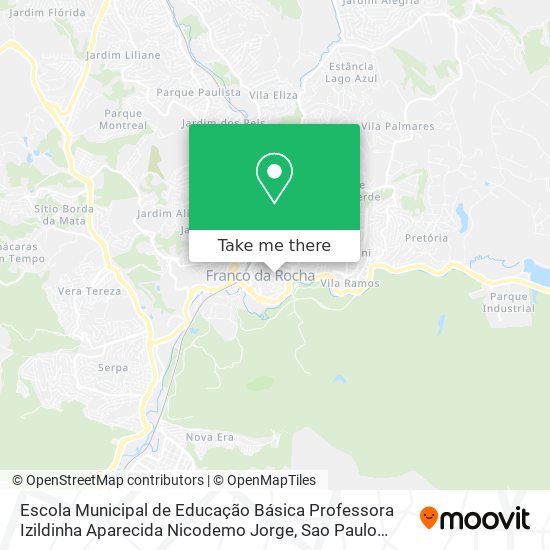 Escola Municipal de Educação Básica Professora Izildinha Aparecida Nicodemo Jorge map