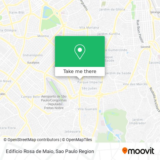 Edifício Rosa de Maio map