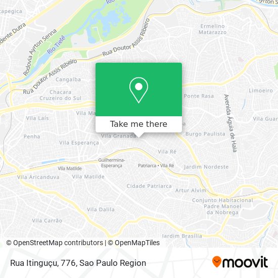 Rua Itinguçu, 776 map