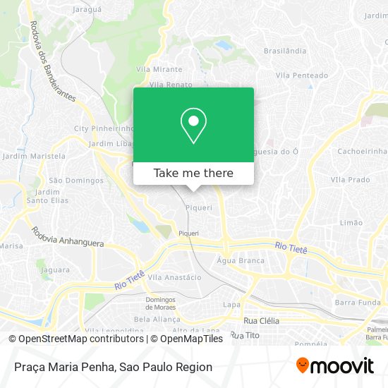 Praça Maria Penha map