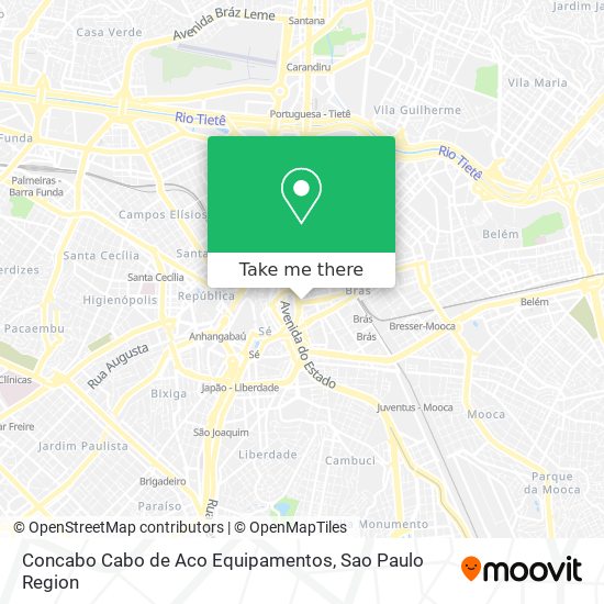 Concabo Cabo de Aco Equipamentos map