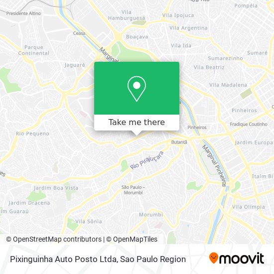 Pixinguinha Auto Posto Ltda map