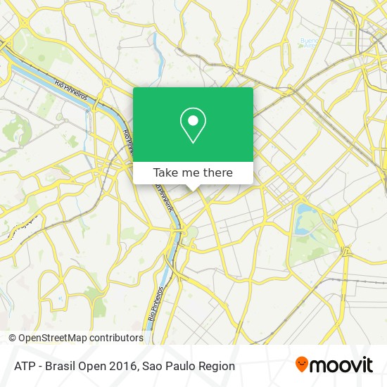 ATP - Brasil Open 2016 map