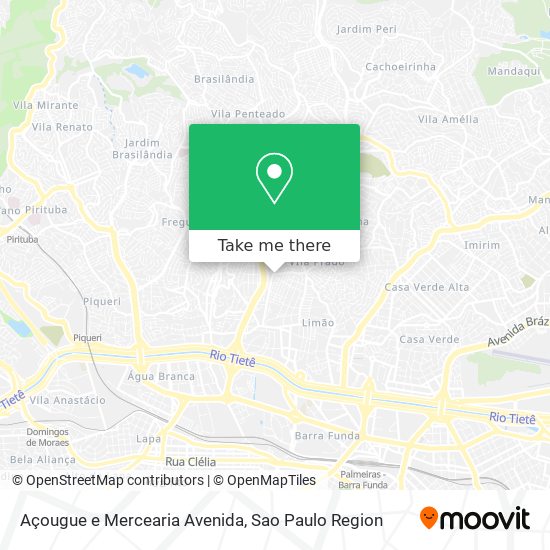 Açougue e Mercearia Avenida map