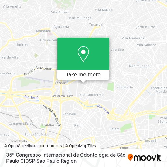 35º Congresso Internacional de Odontologia de São Paulo CIOSP map