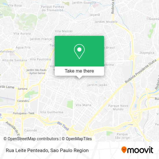 Rua Leite Penteado map