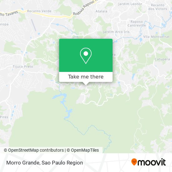 Morro Grande map