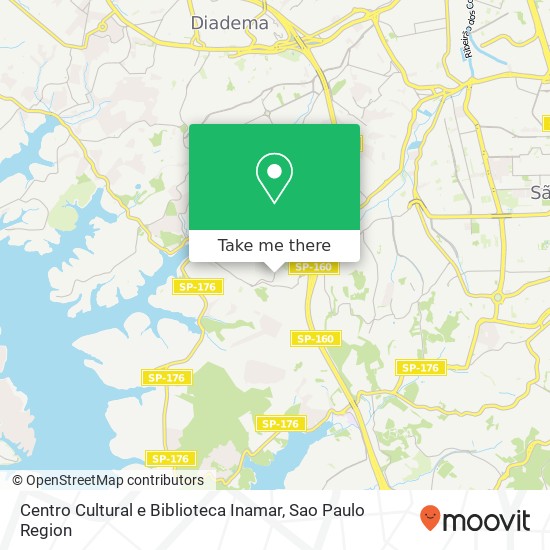 Centro Cultural e Biblioteca Inamar map