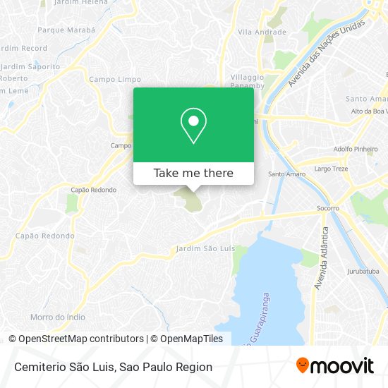 Cemiterio São Luis map