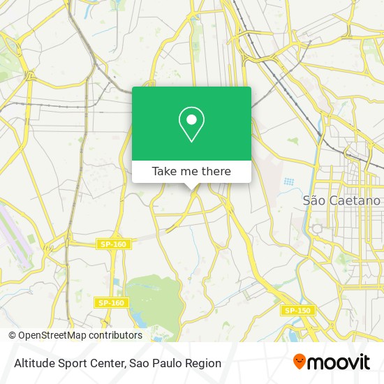 Altitude Sport Center map