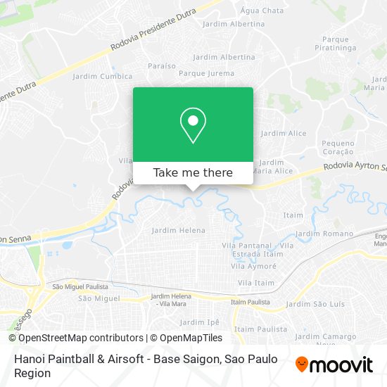 Hanoi Paintball & Airsoft - Base Saigon map