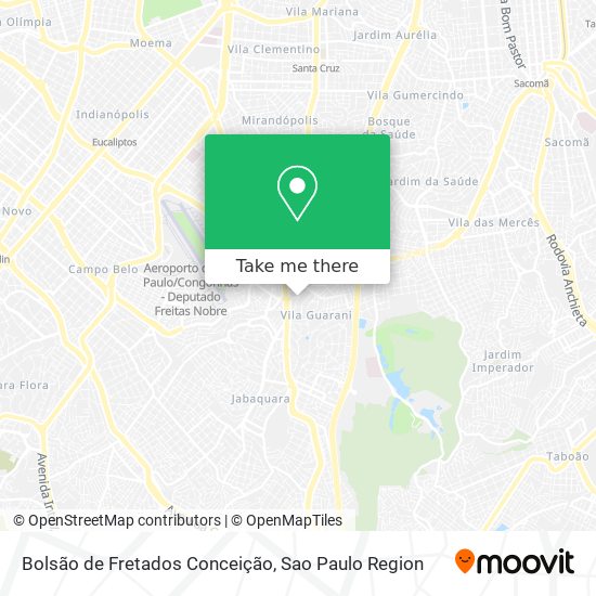 Bolsão de Fretados Conceição map