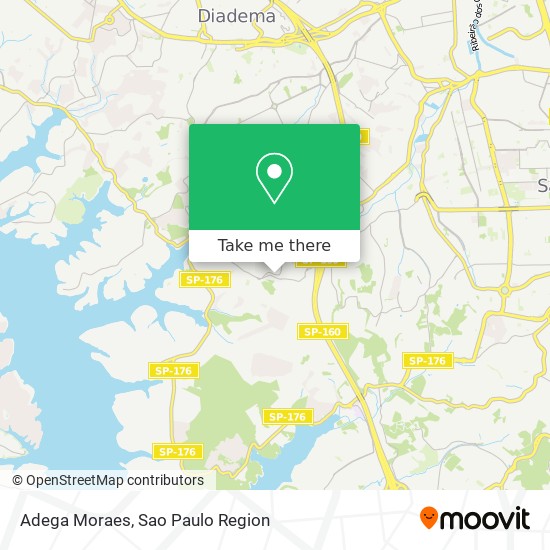 Adega Moraes map
