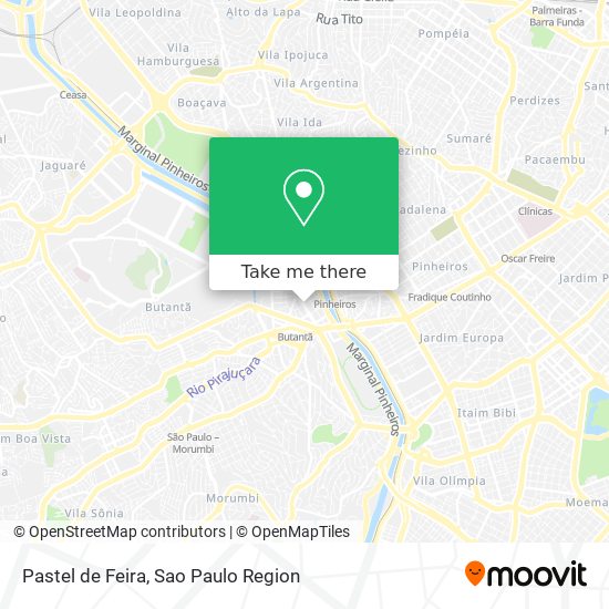 Pastel de Feira map