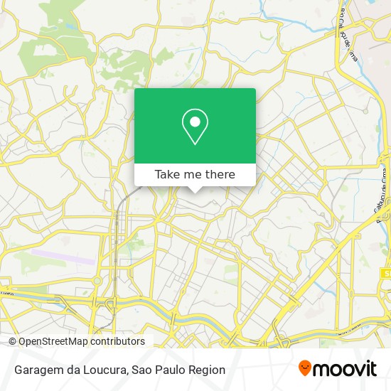 Garagem da Loucura map