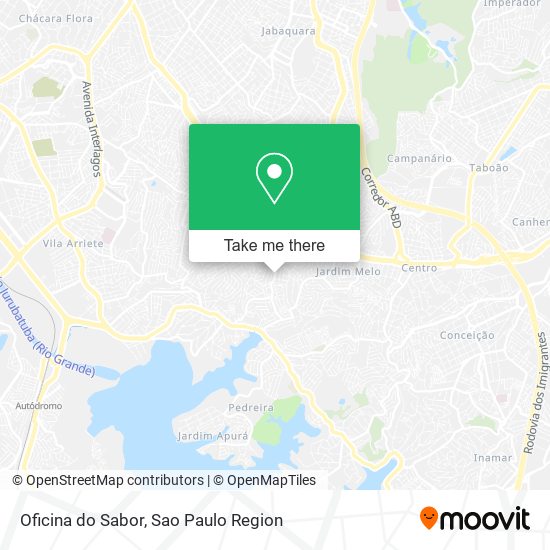 Oficina do Sabor map