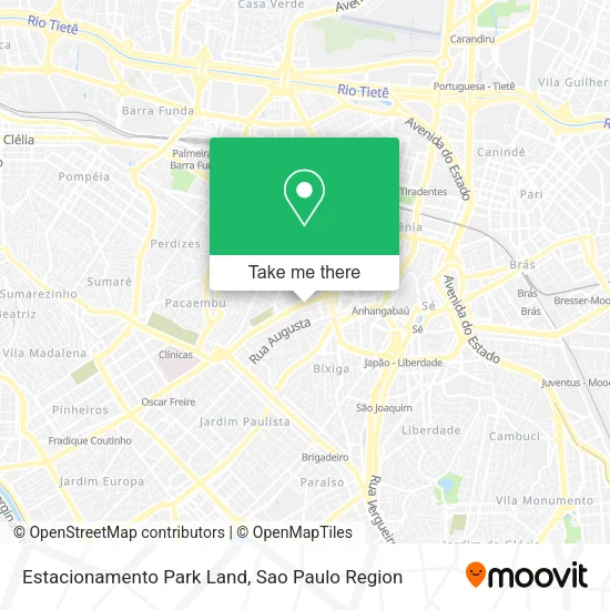 Estacionamento Park Land map