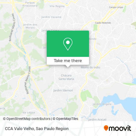 CCA Valo Velho map