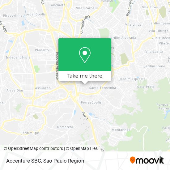 Mapa Accenture SBC