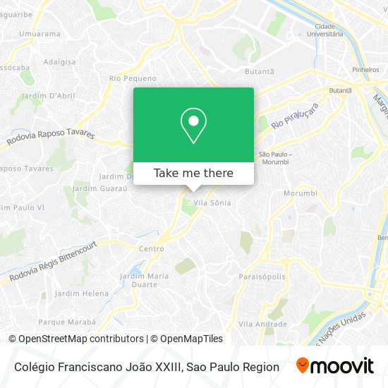 Colégio Franciscano João XXIII map