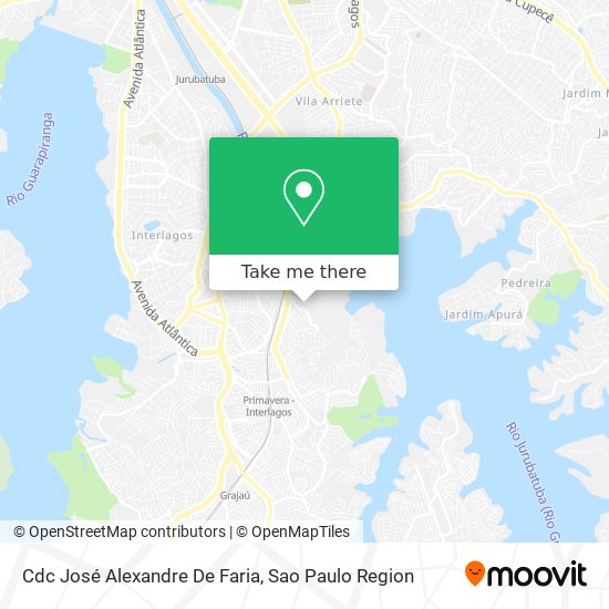 Cdc José Alexandre De Faria map