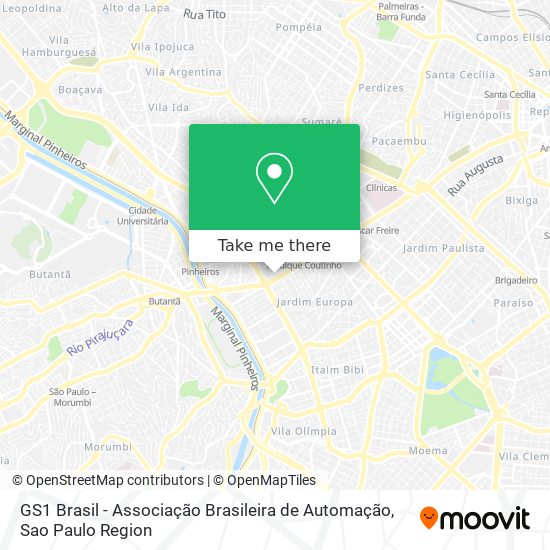 GS1 Brasil - Associação Brasileira de Automação map