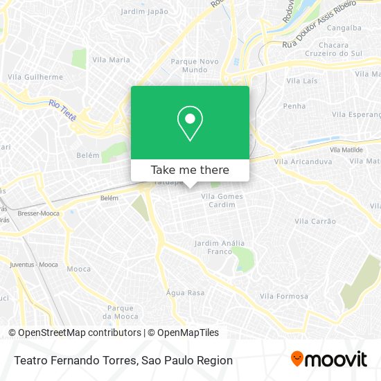 Mapa Teatro Fernando Torres