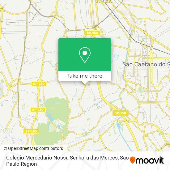 Colégio Mercedário Nossa Senhora das Mercês map